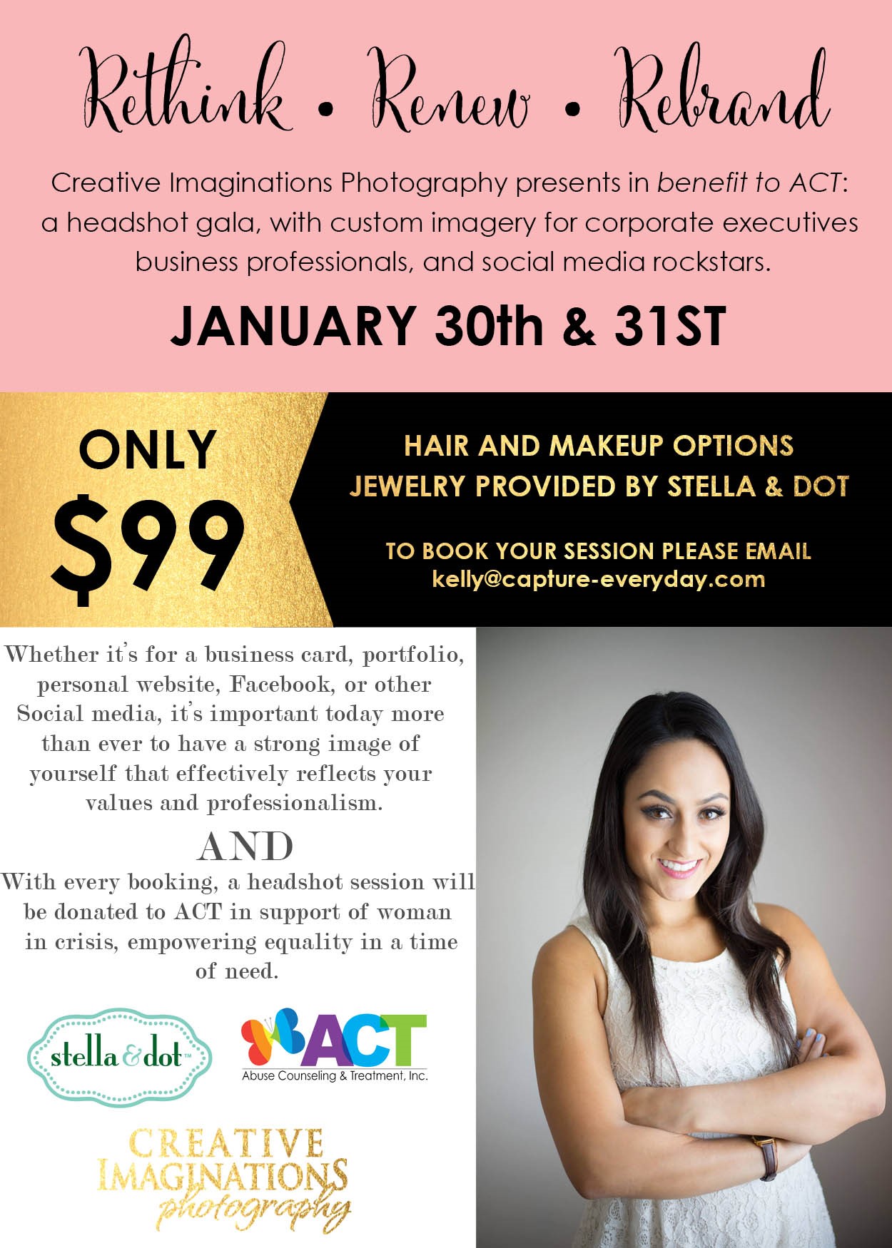 Headshot Gala Jan. 30 and 31 – To Benefit ACT | ACT | Abuse Counseling ...