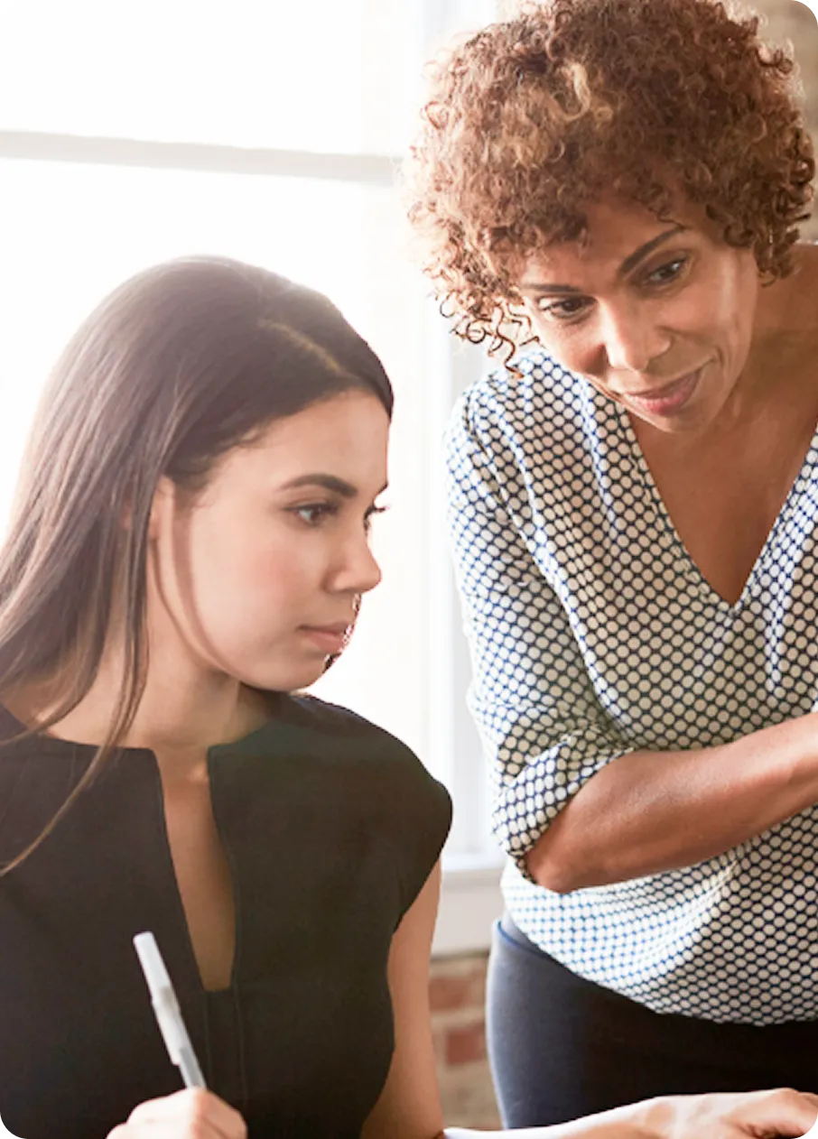 An Abuse Counseling & Therapy counselor offers supportive guidance to a client.